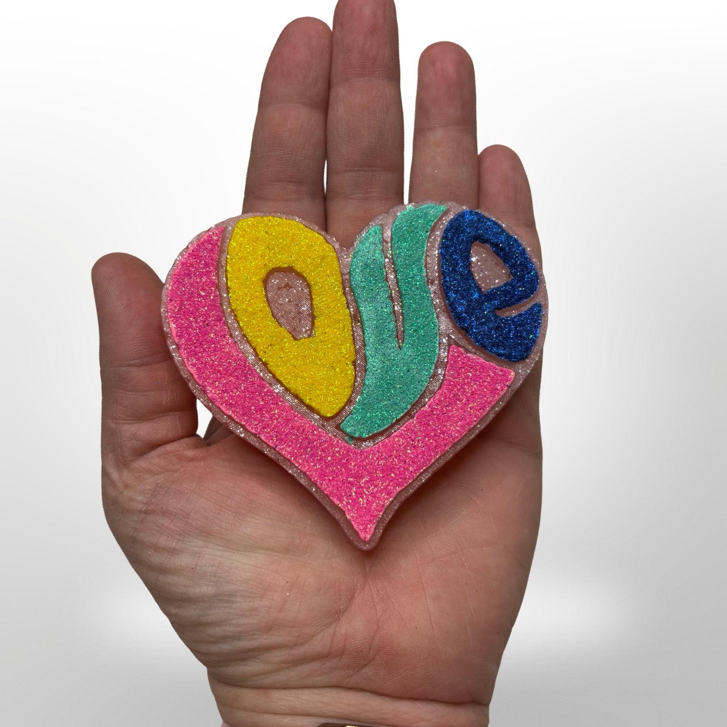 LOVE Heart Freshie Mold