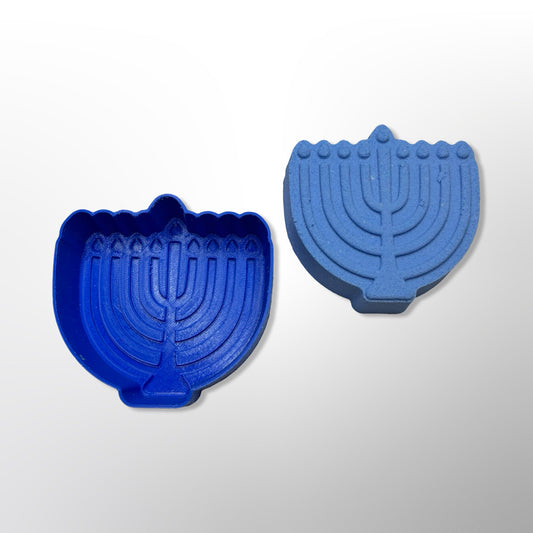 Menorah Bath Bomb Mold