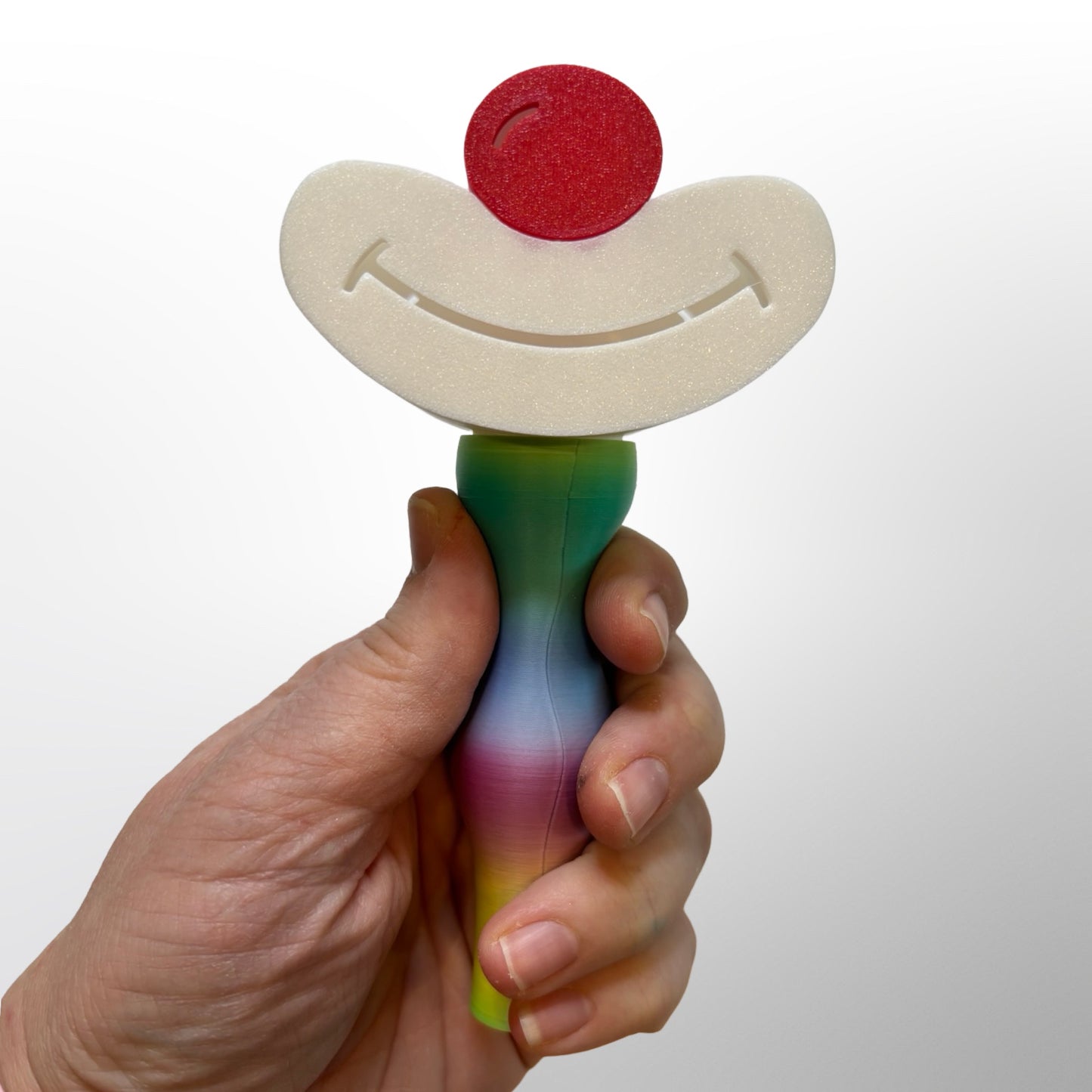 Clown Face Bath Bomb Wand