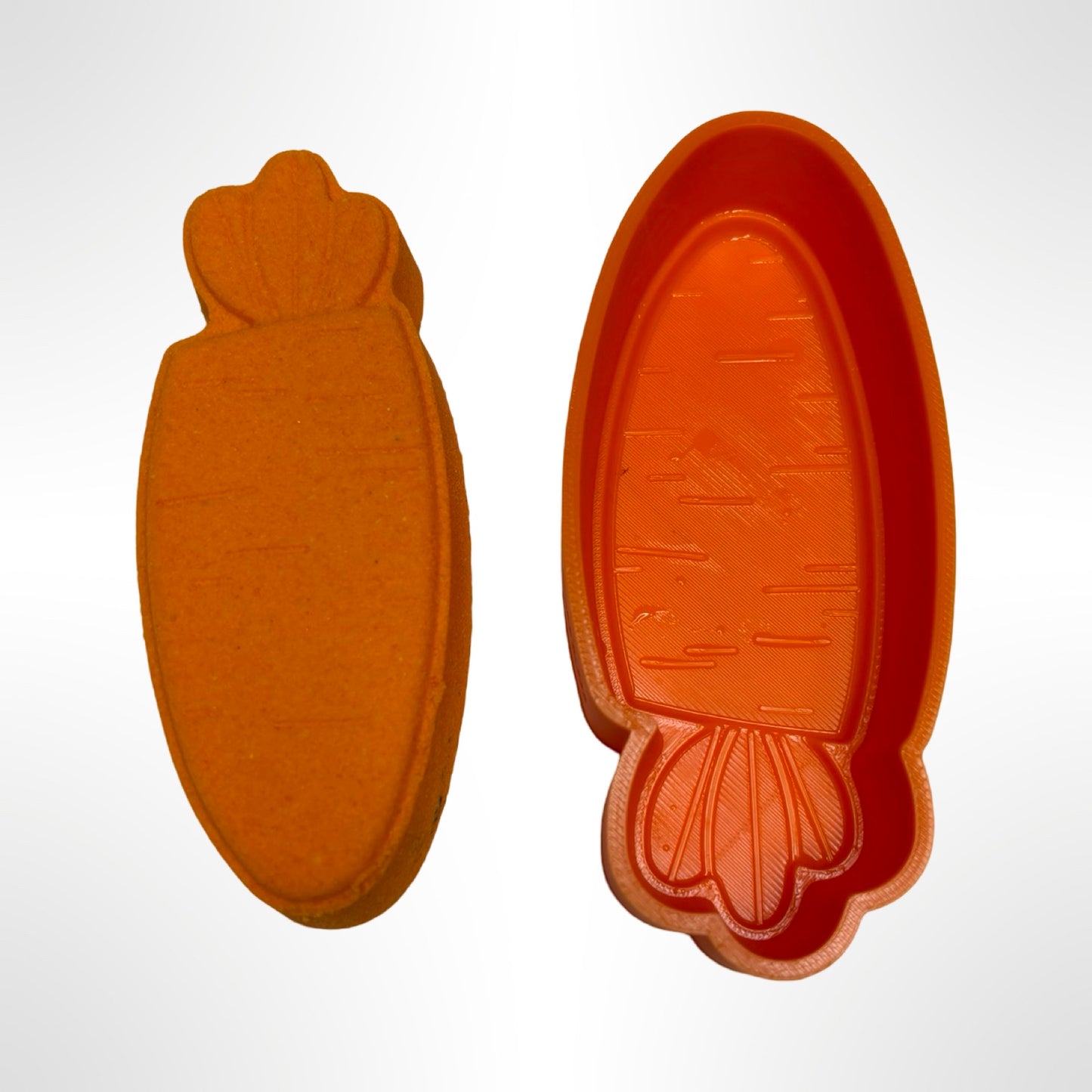 Midi Carrot Bath Bomb Mold