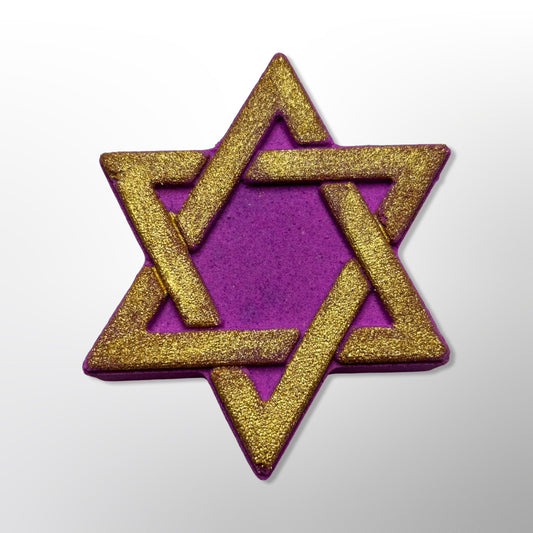 Star of David Bath Bomb Mold
