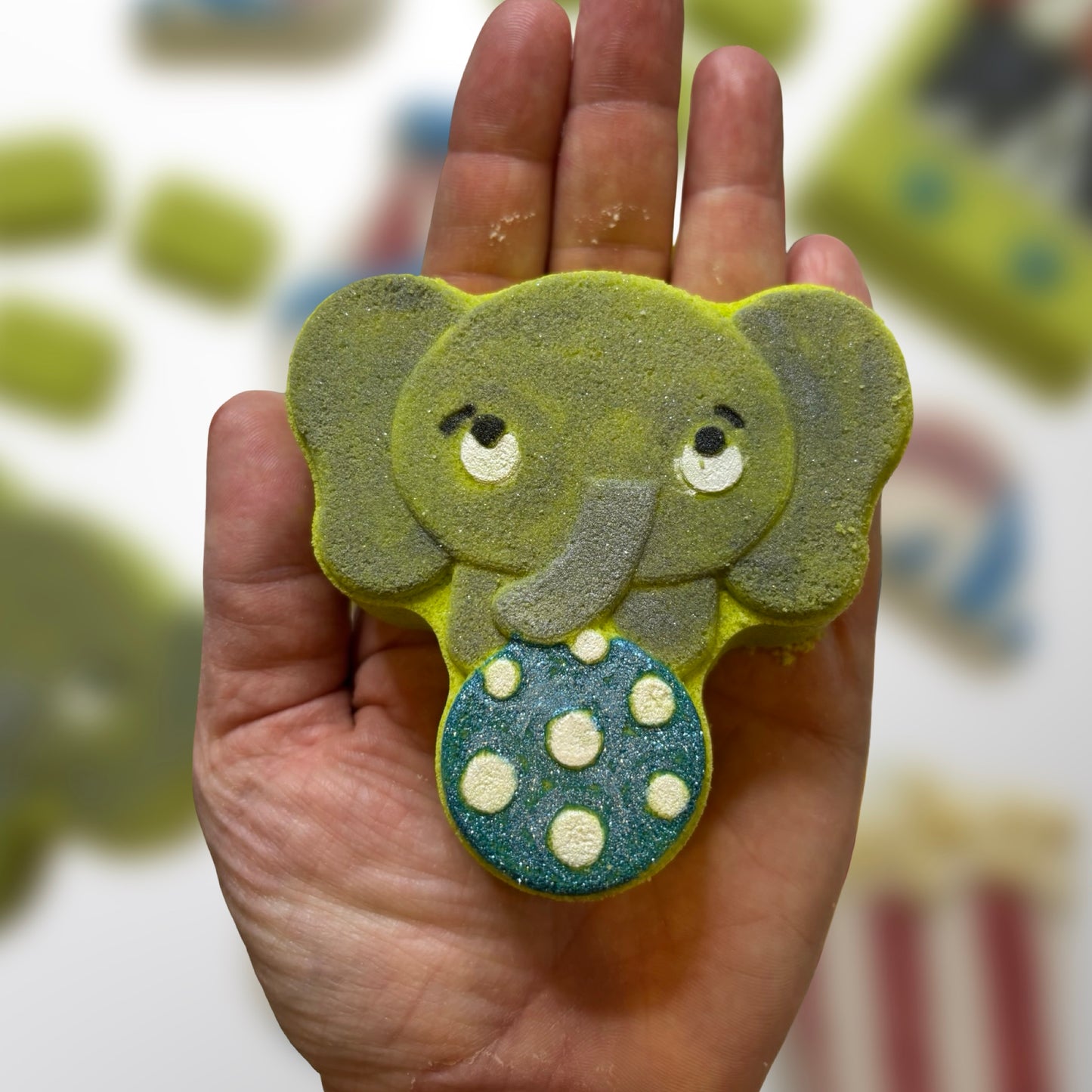 Circus Elephant Bath Bomb Mold