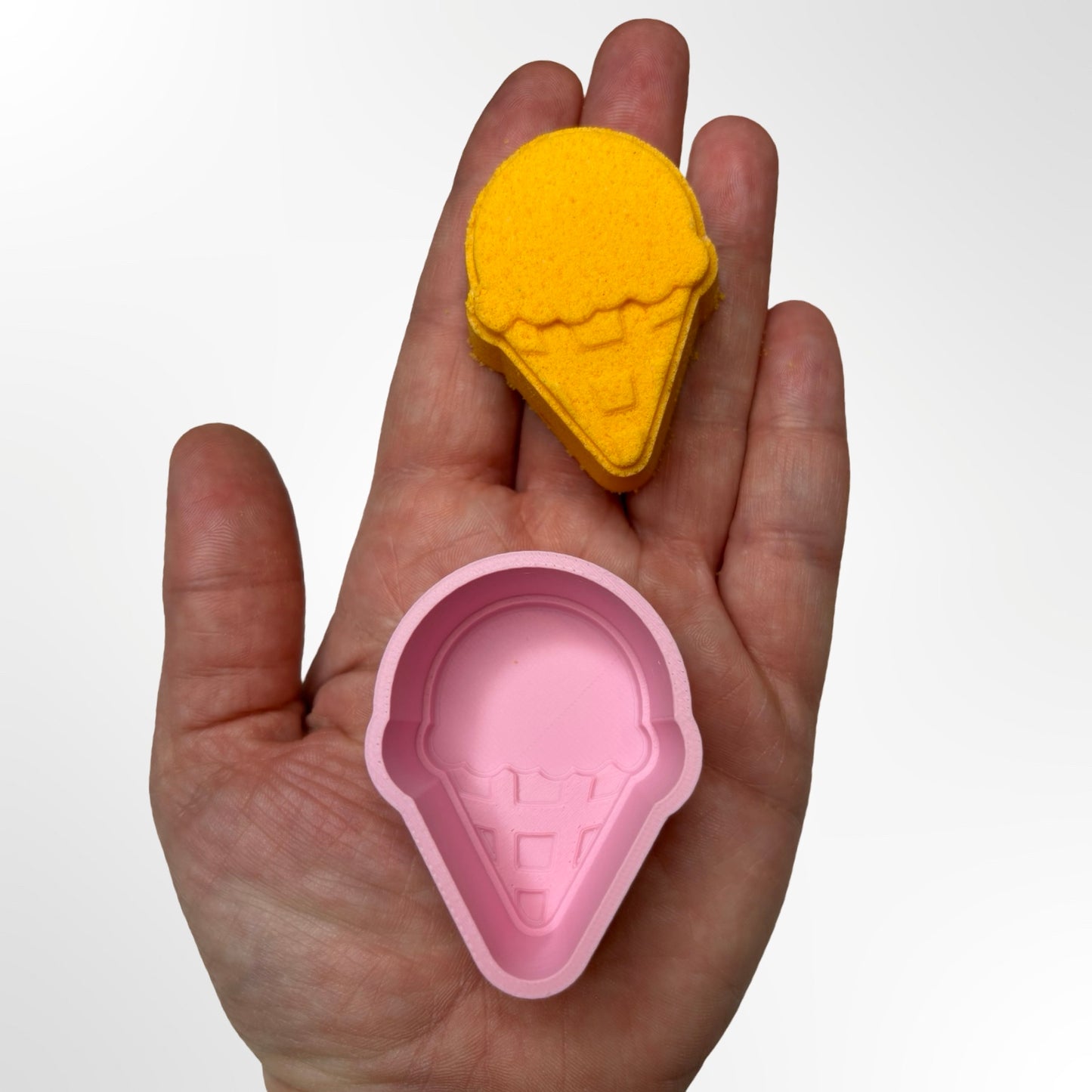 Mini Ice Cream Cone Bath Bomb Mold