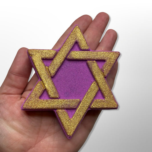 Star of David Bath Bomb Mold