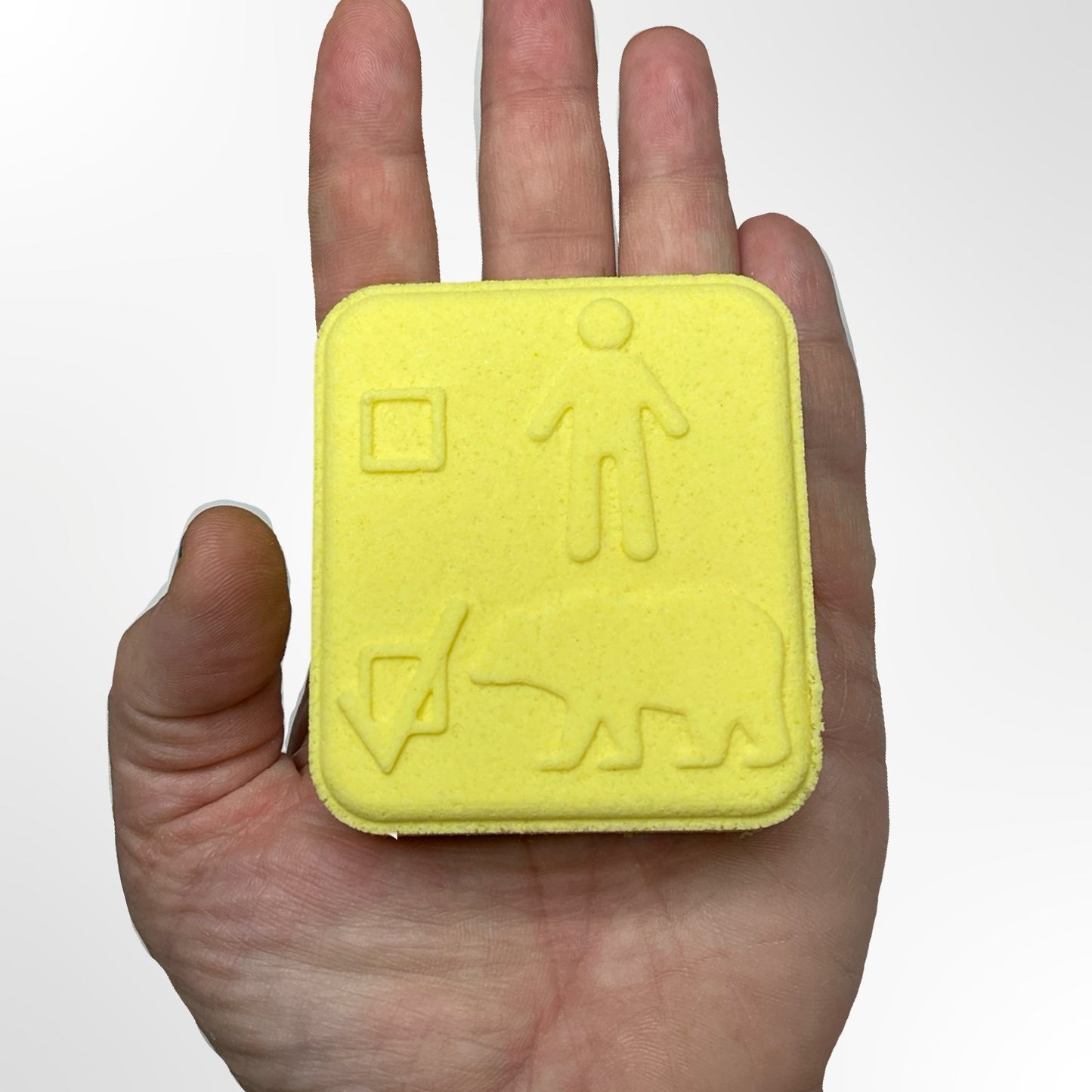 Man vs Bear Bath Bomb Mold STL File