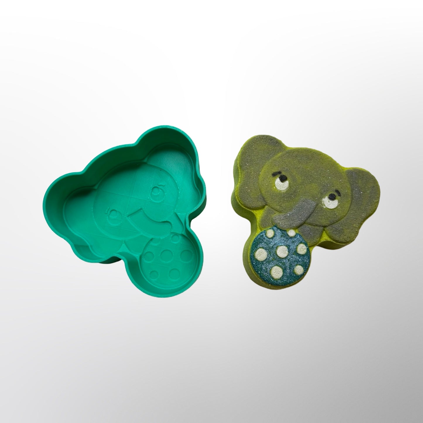 Circus Elephant Bath Bomb Mold