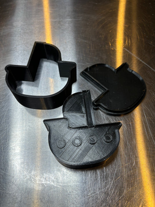 DESTASH Boat/Ship 3-Piece Bath Bomb Mold