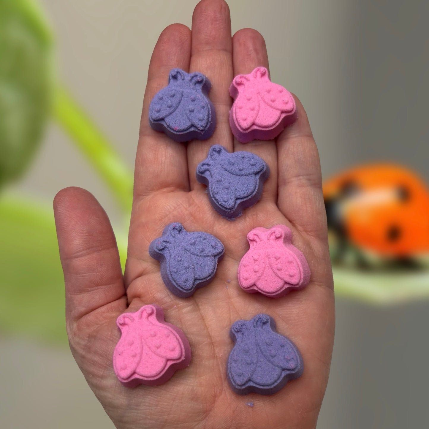 Micro Mini Ladybug Bath Bomb Mold