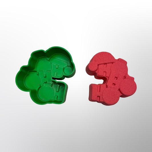 Ho Ho Ho Bath Bomb Mold