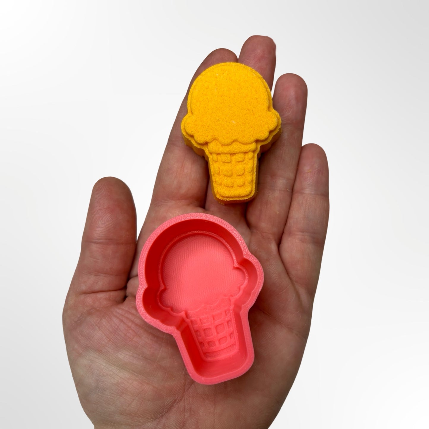 Mini Ice Cream Cone Bath Bomb Mold