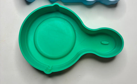 DESTASH Cast Iron Pan Hybrid Bath Bomb Mold