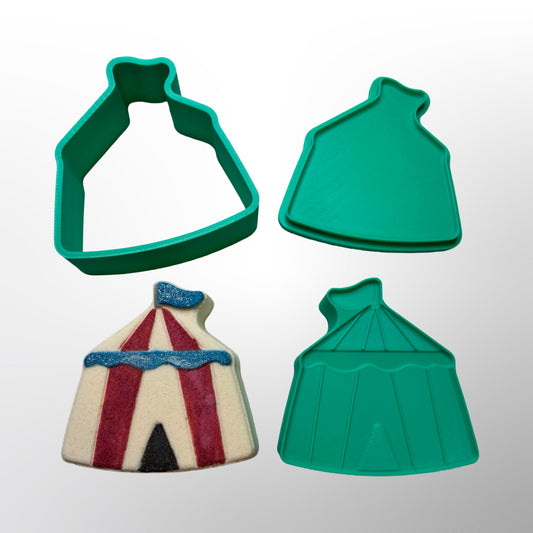 Circus Tent Bath Bomb Mold