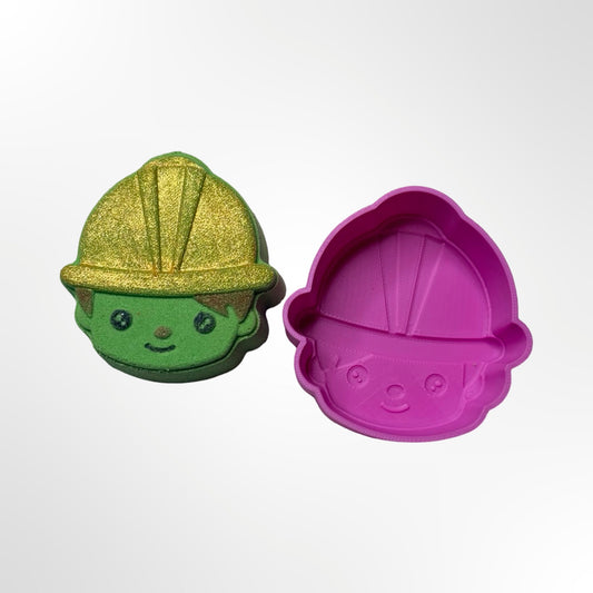 Construction Worker Bath Bomb Mold