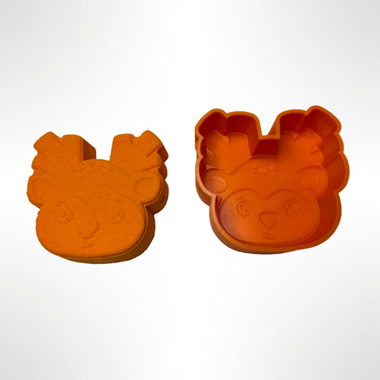 Moule à bombe de bain flamant rose