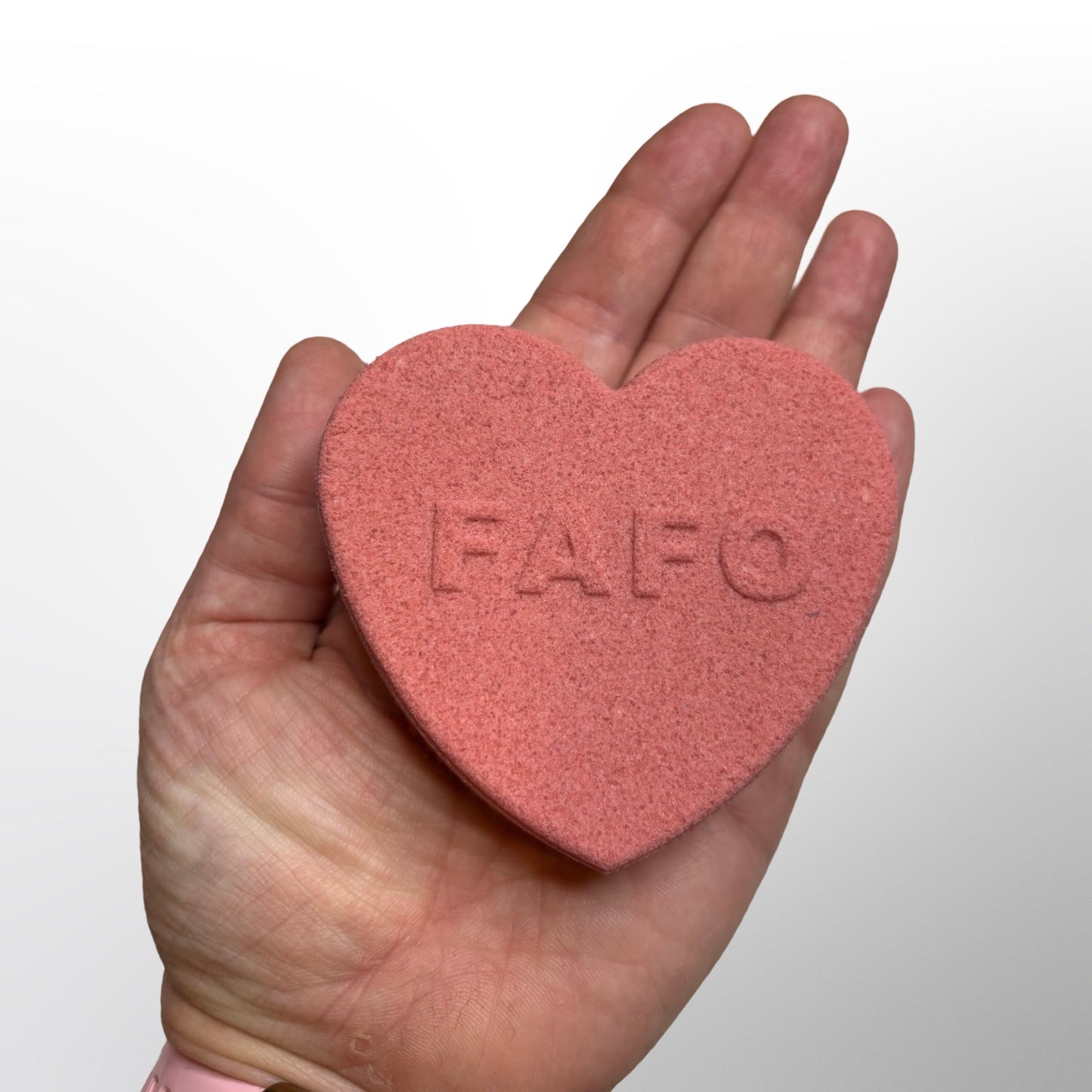 FAFO Heart Bath Bomb Mold
