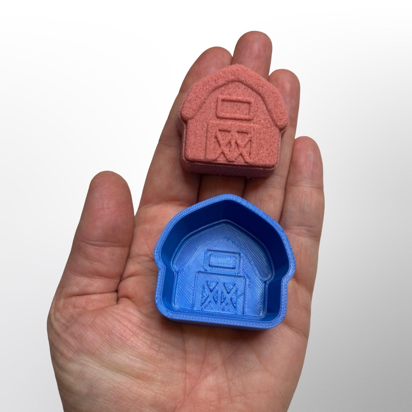 Barn Bath Bomb Mold