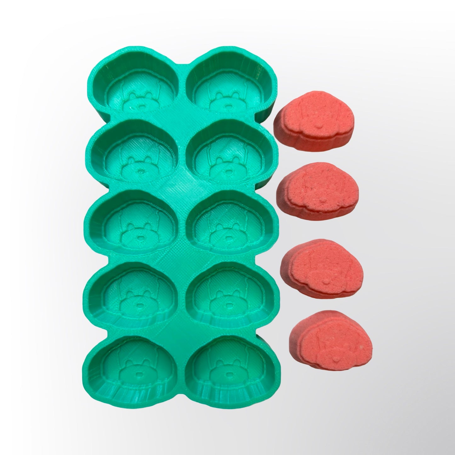 Poodle Bath Bomb Mold