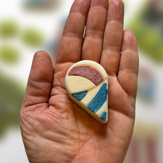 Moule à bombe de bain mini flamant rose