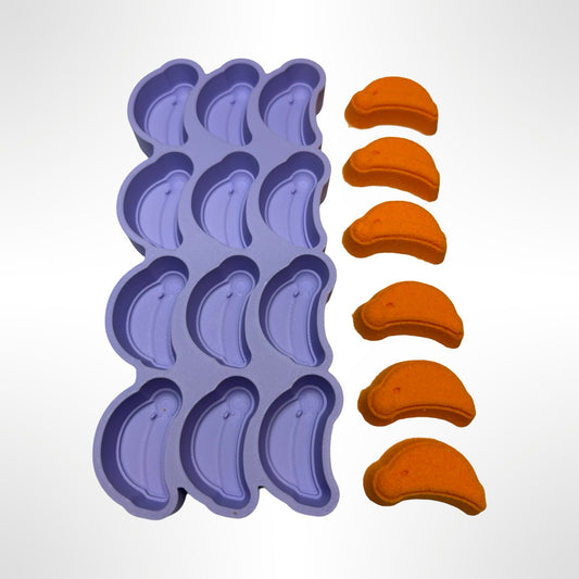 Micro Mini Santa Hat Bath Bomb Mold