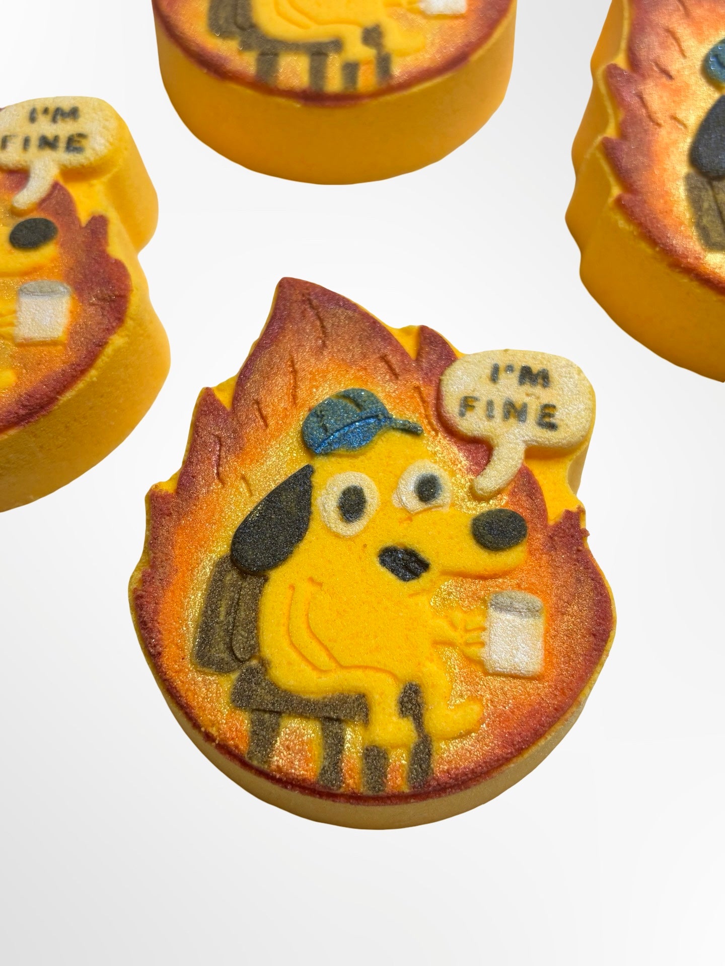 I'm Fine Bath Bomb Mold