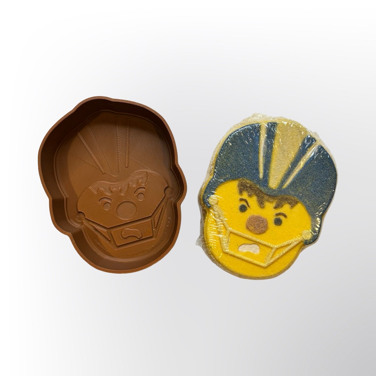 Football Player Bath Bomb Mold