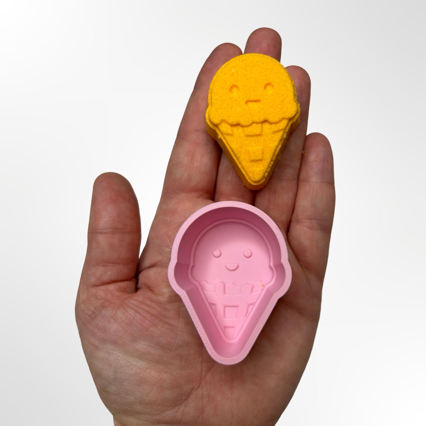 Mini Ice Cream Cone Bath Bomb Mold