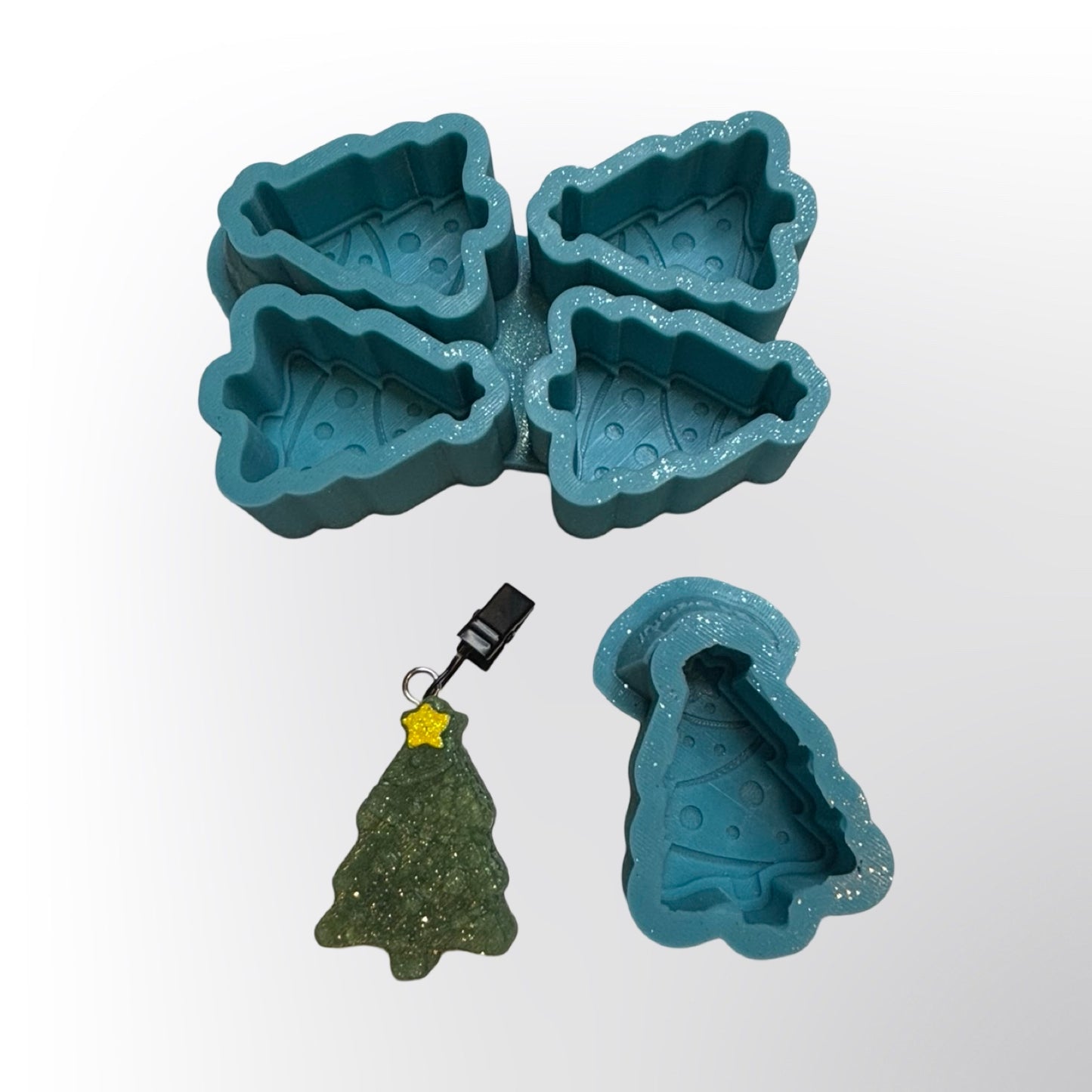 Christmas Tree Vent Clip Freshie Mold