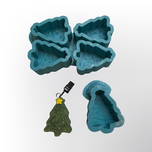 Christmas Tree Vent Clip Freshie Mold