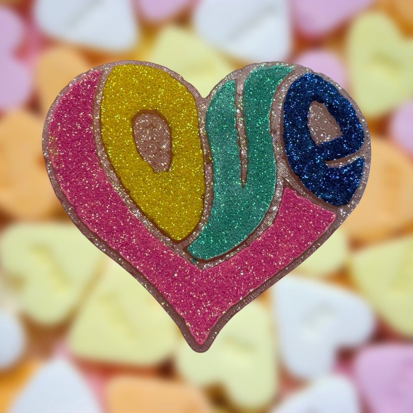 LOVE Heart Freshie Mold