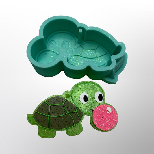 Bubble Gum Turtle Freshie Mold