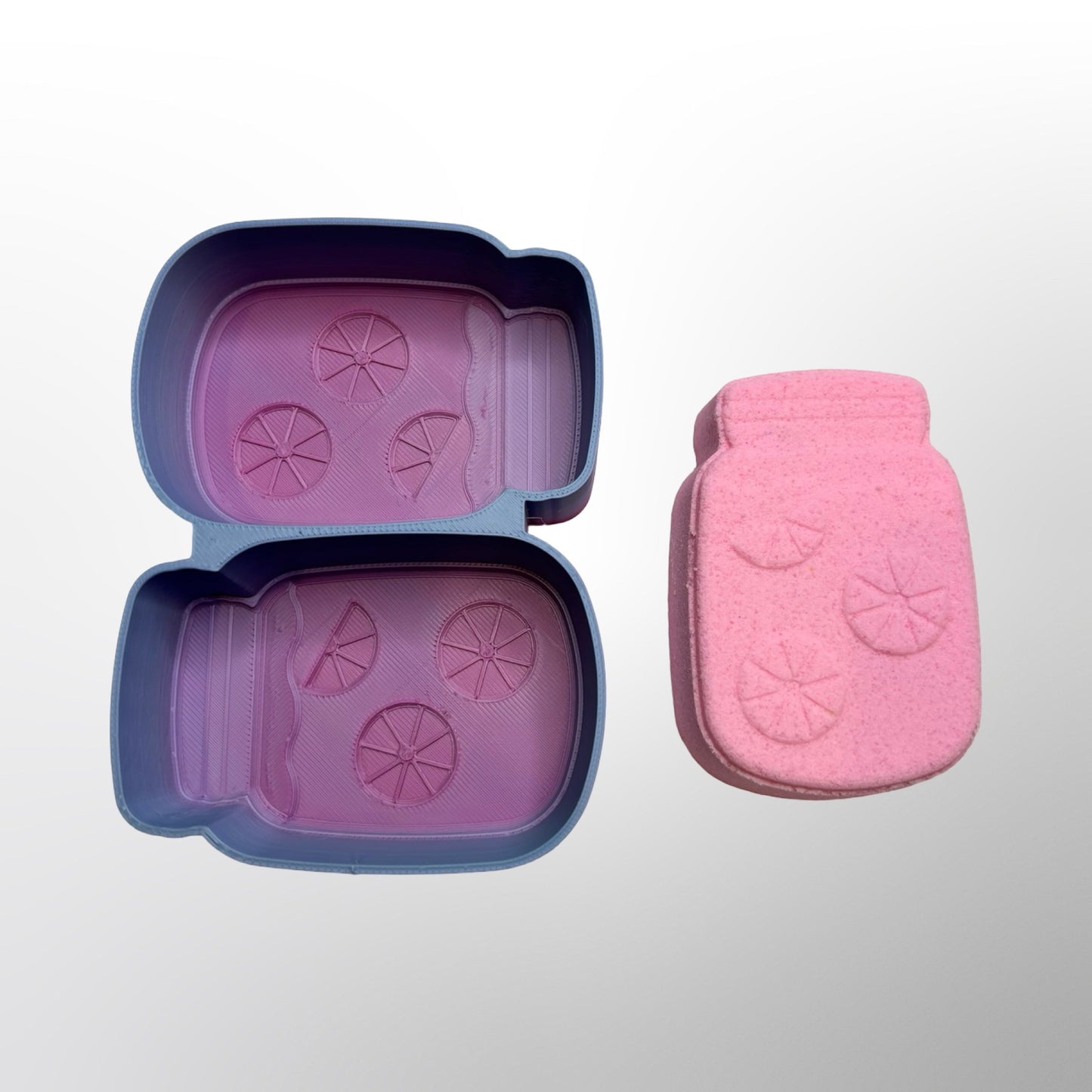 Mason Jar Lemonade Bath Bomb Mold