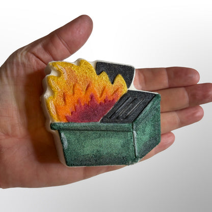 Dumpster Fire Bath Bomb Mold