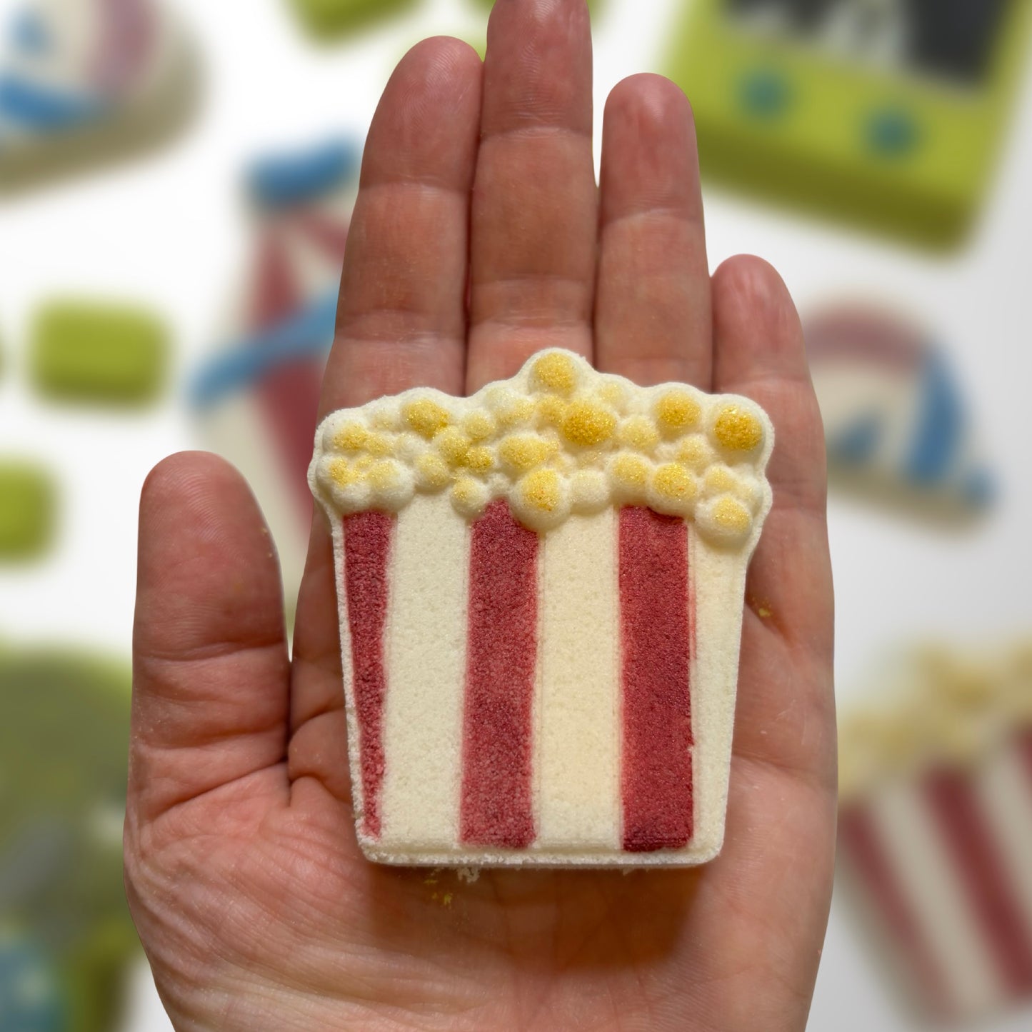 Midi Popcorn Bucket Bath Bomb Mold