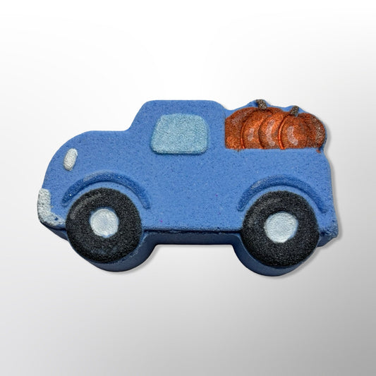 Pumpkin Truck Bath Bomb Mold STL File