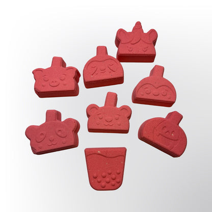Boba Tea Puzzle Bath Bomb Mold