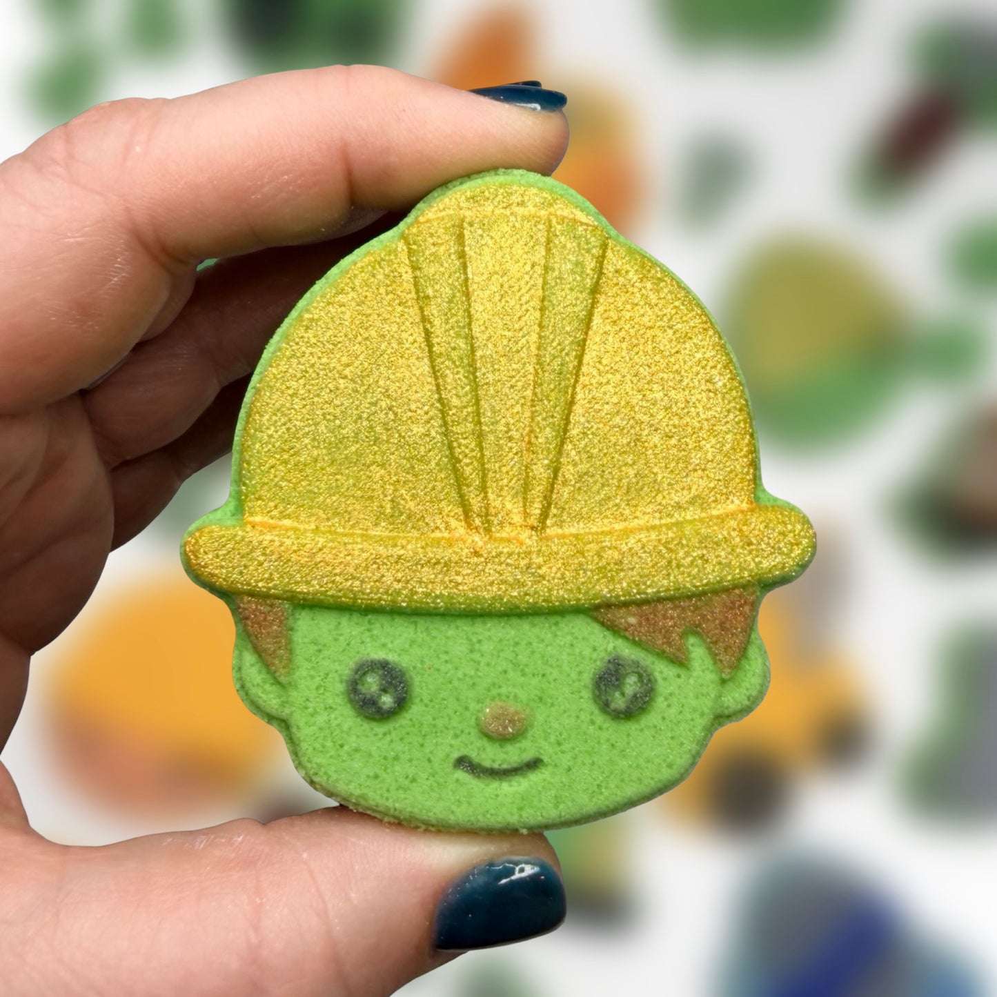 Construction Worker Bath Bomb Mold