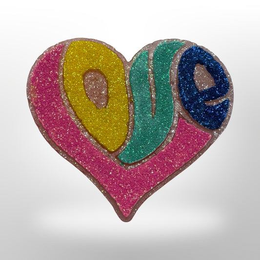 LOVE Heart Freshie Mold