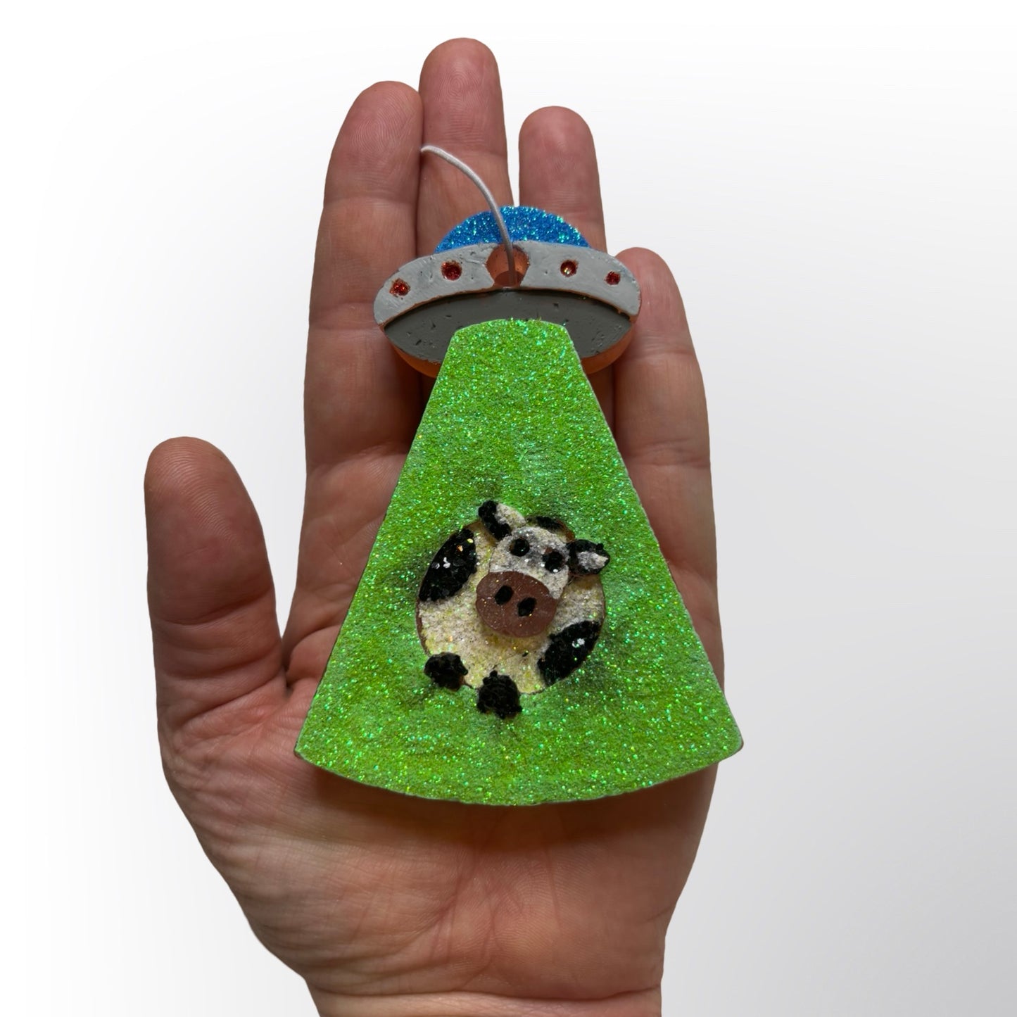 Cow Abduction Freshie Mold