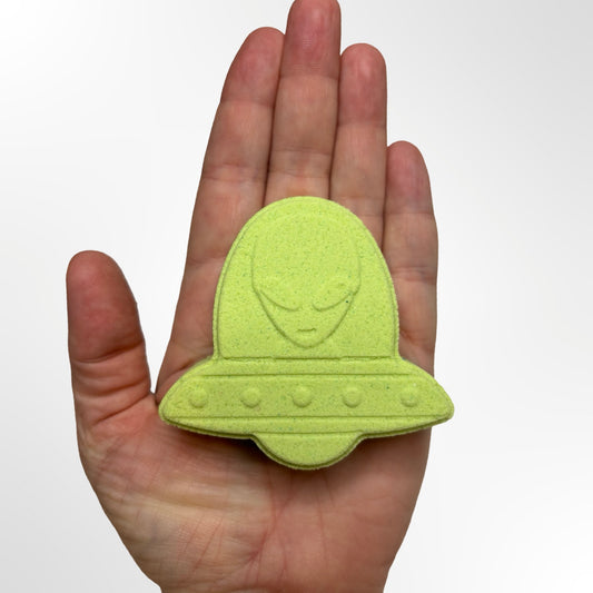 Midi Alien UFO Bath Bomb Mold