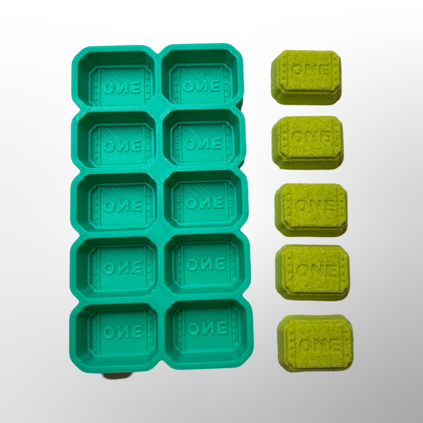 Micro Mini Tickets Bath Bomb Mold