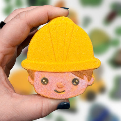 Construction Worker Bath Bomb Mold