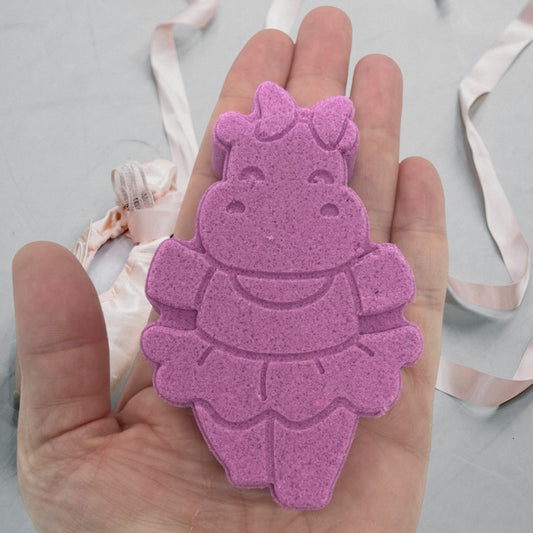 Hippo Ballerina Bath Bomb Mold