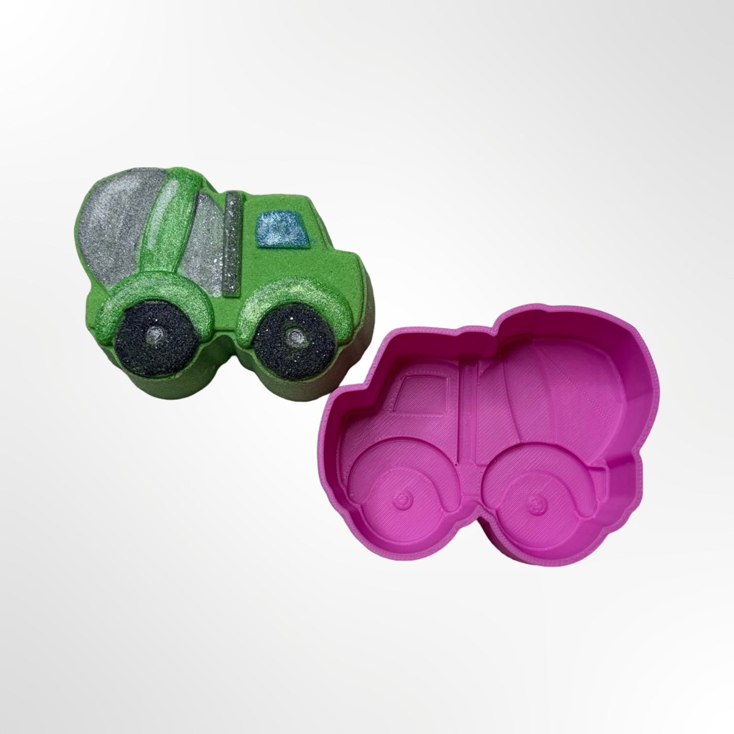 Cement Truck Bath Bomb Mold