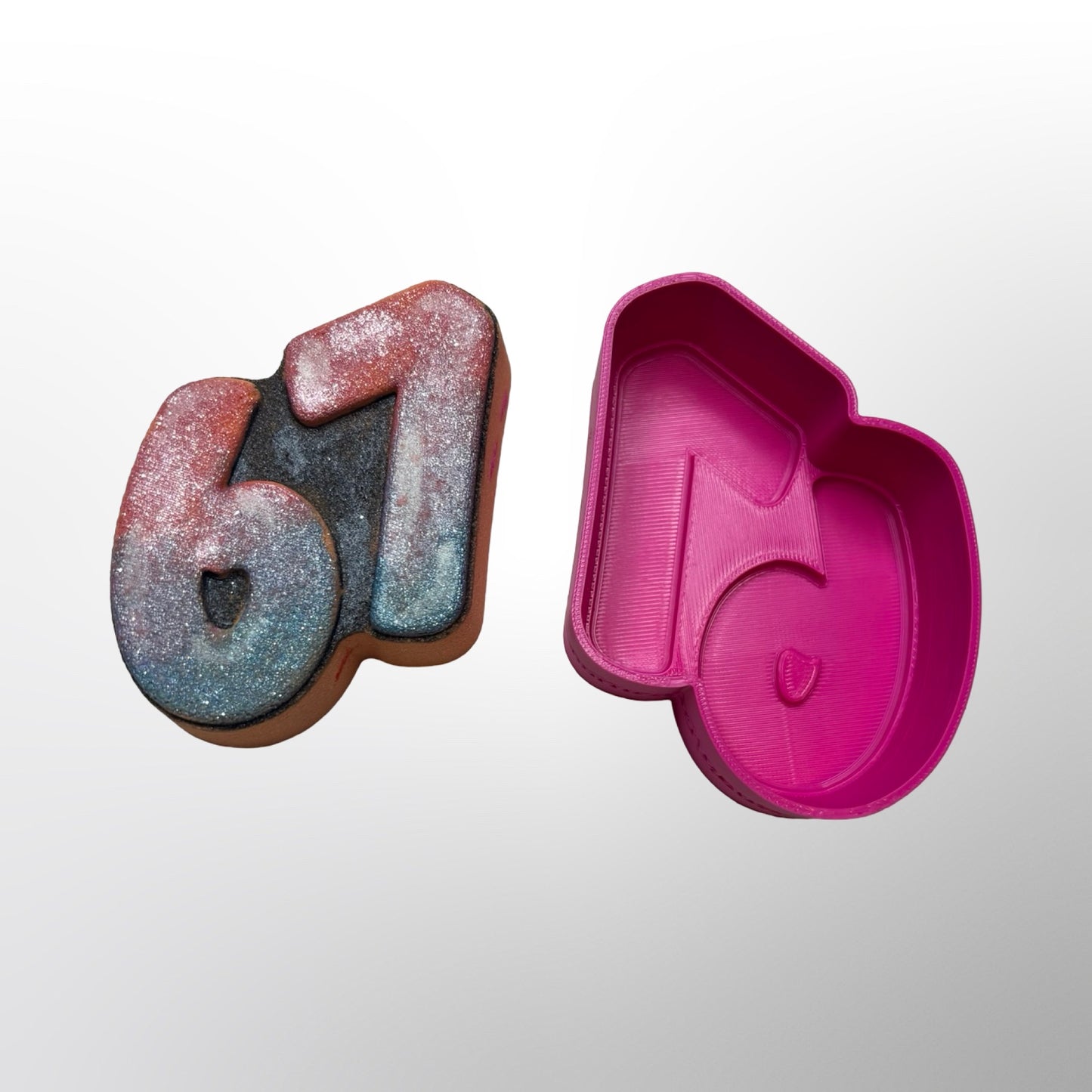 Six Seven (67) Bath Bomb Mold