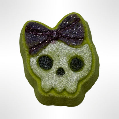 Micro Mini Skull with Bow Bath Bomb Mold