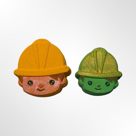 Construction Worker Bath Bomb Mold