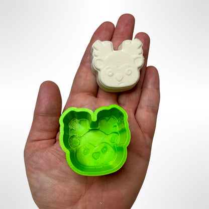 Moule à bombe de bain flamant rose