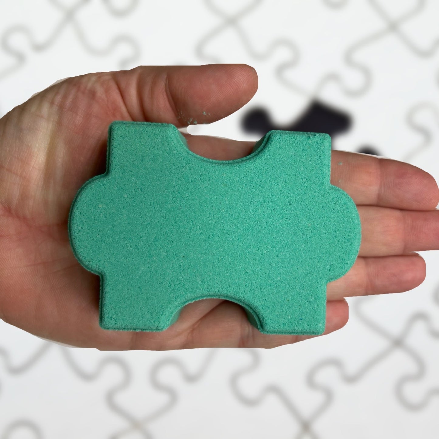 Puzzle Piece Bath Bomb Mold