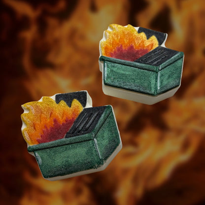 Dumpster Fire Bath Bomb Mold