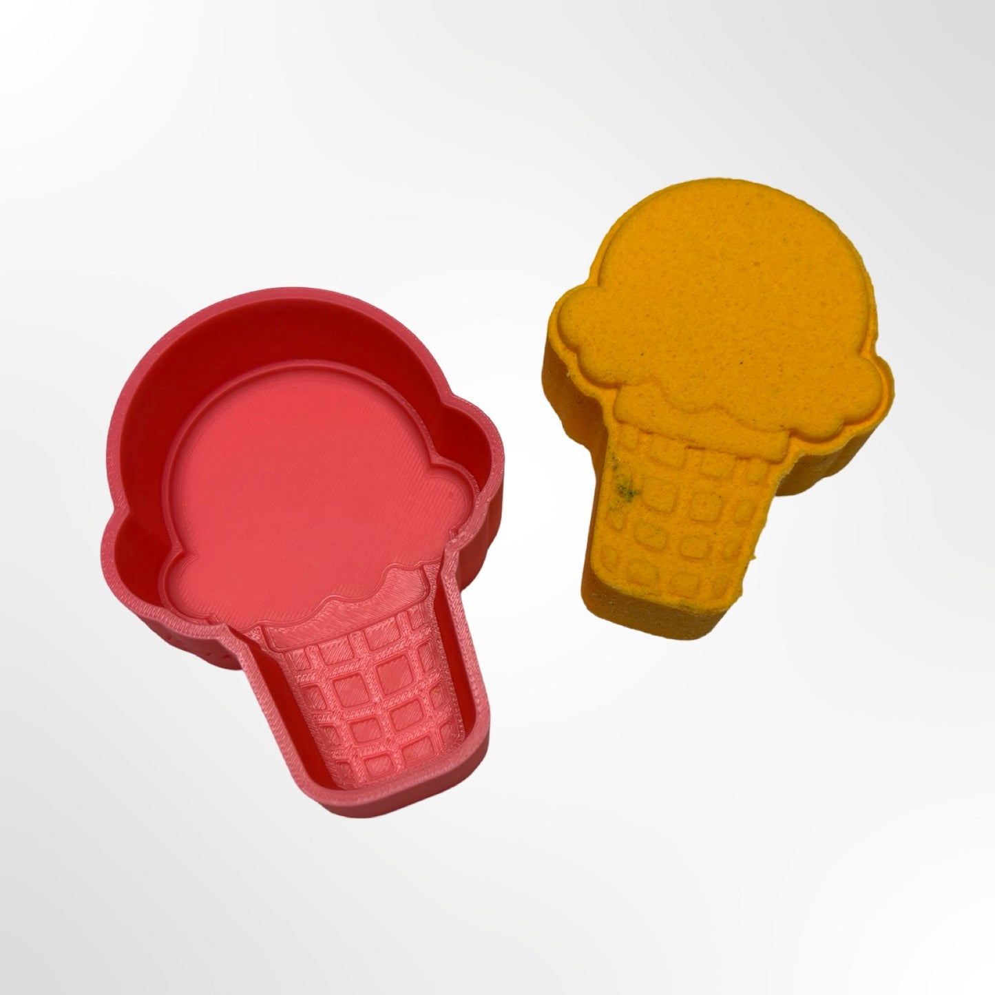 Midi Ice Cream Cone Bath Bomb Mold